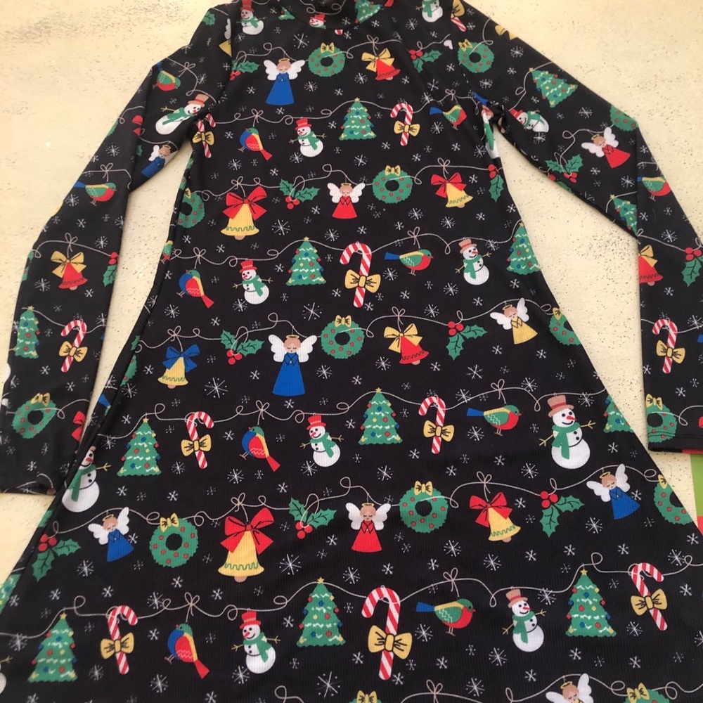 Women’s Long Sleeve Holiday Casual Dress NWT - Picture 5 of 6